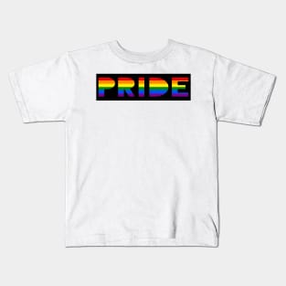 Pride (black) Kids T-Shirt